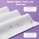 Disposable Face Towel 100 Count, Soft Cotton Face Clean Towels, Dry Wipes Facial Cloths Towelettes for Washing and Drying, Lint Free Facial Tissue for Skincare, Makeup Remover and Cleansing