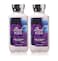 Bath and Body Works Dark Kiss Super Smooth Body Lotion Sets Gift For Women 8 Oz -2 Pack (Dark Kiss)