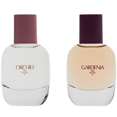 Zara Orchid + Gardenia Perfume for Women Fragrance Set EDP Eau De Parfum 2x 30 ML (1.0 FL. OZ)
