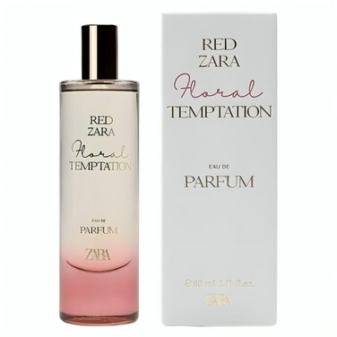 Zara Red Temptation Floral Perfume for Women EDP Eau De Parfum 80ML (2.71 FL OZ)