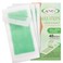 Wax Strips Hair Removal,40 Strips(20 Double-Sided Strips)Body Wax Strips for Women Arms,Legs,Underarm Hair,Eyebrow (Green)