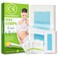 70 Wax Strips Kit for At-Home Hair Removal: Body, Face, Eyebrows, Bikini, Legs - 2 Sizes, 70 Strips + 4 Wipes