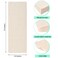 Maitys Hair Removal Strips, 100 Pieces Body and Facial Muslin Epilating Strips, Large Waxing Strips 2.8 x 7.9 Inches, for Women and Men