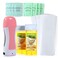 Roller Waxing Kit Roll on Wax Kit Wax Heater Depilatory Wax Roller Kit for Hair Removal for Women Men Sensitive Skin At Home Wax Machine