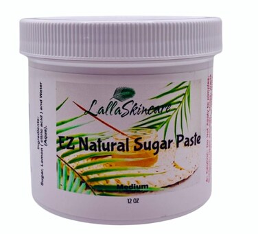 Sugaring Hair removal Paste for all skin &amp; Hair Types - Natural Sugar Depilation - Sugar Waxing for Women and Men 12 oz
