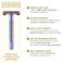 VIKINGS BLADE Safety Razor for Women + 5 Swedish Steel Blades. Quick Release Head, Double Edge. Smooth, Reusable, Recyclable (Model: Psyche)