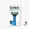 Schick Xtreme 4 Outlast Razor &acirc;&euro;&rdquo; Schick Xtreme4 Disposable Razors Men, 3 Count (Pack of 2)