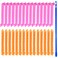 TUPARKA 30 Pack Spiral Curls No Heat Hair Rollers Kit with Styling Hooks for Extra Long Hair up to 22 Inch