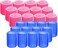 Hair Rollers, 24 Pack Self Grip Salon Hairdressing Curlers, Hair Curlers Sets, DIY Curly Hairstyle, Mother's Day gifts for Women Mom Wife Daughter, Colors May Vary (12xJumbo+12xLarge)
