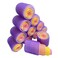 Jumbo Hair Rollers Set, 73pcs 4 Sizes with Clip &amp; Comb Self Grip Holding Hair Rollers Curlers for Long Medium Short Thick Fine Thin Hair Bangs Volume(12x Jumbo+12xLARGE+12x MEDIUM+12x SMALL+24x Clips)