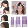 Volumizing Hair Curlers, Rollers and Clips - 8PCS with Self-Grip for Long, Medium, Short, Thick or Thin Hair (3 Sizes, Purple)