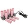 Professional Electric Heated Roller，Home handheld Curling Roll Hair Tube Hair Styling Tool 220V 10Pcs(Basic)