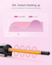 Wavytalk 3/8 Inch Small Curling Iron, Small Curling Iron Wand for Short &amp; Long Hair, Ceramic Small Barrel Curling Iron with Adjustable Temperature, Include Heat Resistant Glove (Rose Pink)