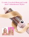 Wavytalk Thermal Brush, Blowout Boost 1.5 inch Heated Round Brush for Blowout Look, Dual Voltage, Pink, Sakura, Tourmaline Ceramic, Negative Ion Technology, 5 Temperature Settings, Less Damage