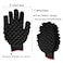 WULI PEACH Magic Curling Sponge Gloves Brush for Black Men's Natural Hair and Women's Curls (Double-Sided)