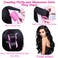 Self grip hair roller set,35pcs,DIY Hair,3 Sizes Rose Red Hair Roller 1 Set,Large Curling Iron with Curling Clip and Comb,For Long, Medium, Short, Thick, Fine Hair Curl Bangs