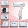Folding Hair Dryer Compact Travel Blow Dryer Professional Salon Hair Dryer Small Hair Dryer 3 Heat Settings Lightweight Mini 8x7inch for Men and Women (White)