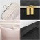 Linkidea Travel Carry Case Compatible with Dyson Airwrap Styler, Portable Hanging Hair Dryer Storage Case with Side Mesh Pockets, Hair Dryer Accessories Organizer (Black)