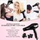 VAGARY 6685G Professional Salon Hair Dryer 2200w with Icd Display,Negative Ionic Blow Dryer,Powerful AC Motor Blow Dryer,Low Noise Hair Dryers,2 Speeds and 2 Heat Settings 1 Cool Shot Button