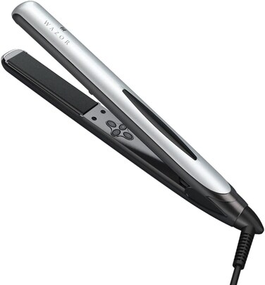 1 Inch Ionic Ceramic Hair Straightener Professional Flat Iron with LED Digital and Temperature Control from 284℉ to 446℉ Auto Shut Off