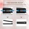 UOTEK Hair Straightener 1/2 Inch Small Flat Iron Ionic Salon Hair Flat Iron 0.5" with PTC Heating Plate for Short Hair Pencil Hair Straightener (Black)