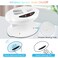 Air Nail Dryer, 400W Intelligent Automatic Sensor Hot &amp; Cold Air Nail Polish Drying Fan Manicure Tool for Home Salon Both Hands and Feet Use, White