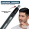 WAHL Micro Groomsman Battery Personal Trimmer for Hygienic Grooming with Rinseable, Interchangeable Heads for Eyebrows, Neckline, Nose, Ears, &amp; Other Detailing - 05640-600 (Pack of 2)