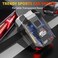 Cyberpunk Mini Electric Shaver, Portable Electric Razor for Men, Travel Shaver with Smart Display, IPX7 Waterproof, Wet &amp; Dry Shaving, Rechargeable Cordless Rotary Shaver for Home, Office, Car, Gifts