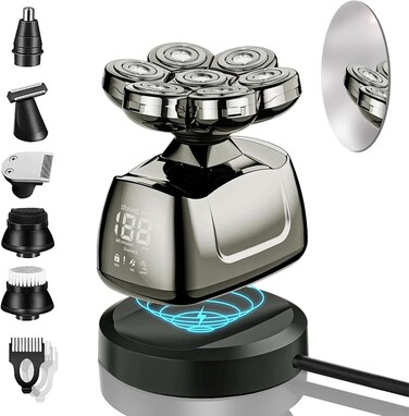 Head Shavers for Bald Men, 7D Electric Razor Waterproof, Head Shaver, Electric Shaver, Skull Shaver, Bald Head Shavers for Men, Head Shavers for Men, Skull Shavers for Men.