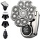I-clean 9D Head Shavers for Bald Men,New Upgraded 6-in-1 Electric Razor with LED Display,Waterproof Wet/Dry Grooming Kit,Cordless Rechargeable Shaver for Home and Travel
