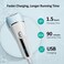Epilator for Women, 6 in 1 Hair Removal Epilator, Shaver, Face Razor, Facial Brush, Face Massage and Body Exfoliator,IPX7 Waterproof Rechargeable Hair Removal for Women, 2 Speeds