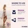 womn Intimate Comfort HAIR REMOVAL CREAM for bikini area &amp; underarms. Smooth skin, no razor bumps or cuts. 3.3 Fl. Oz.
