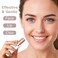 Facial Hair Removal for Women, Painless Face Shaver for Womens, Face Razors for Lip, Chin with USB Rechargeable, White