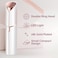 Facial Hair Removal for Women, Painless Face Shaver for Womens, Face Razors for Lip, Chin with USB Rechargeable, White
