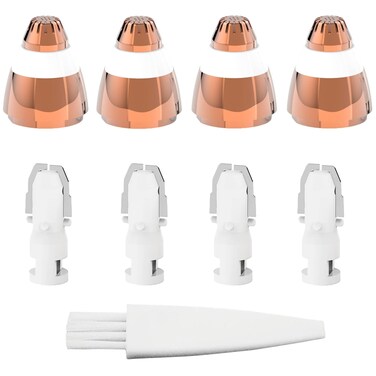 Eyebrow Hair Remover Replacement Heads for Finishing Touch Flawless Facial Hair Remover,Painless Replacement Blades for Flawless Brows Hair Removal,with Cleaning Brush,As Seen On Tv(4 Count).