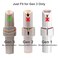 Gen 3 Replacement Heads for New Flawless Facial Hair Remover, Double Ring Floating head for Flawless Generation 3 Shaver, 5 Count