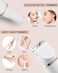 AREYZIN Bikini Trimmer Pubic Hair Trimmer for Women Legs Bikini Line Armpit Rechargeable Electric Shaver for Women Hair Removal with Snap-in Ceramic Blades IP7X Waterproof, White