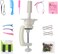 PERFEHAIR Mannequin Head Stand Desk Table Clamp Tripod Holder ,Styrofoam Wig Head Holder