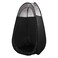 MineTan Spray Tan Folding Tent   Portable, Lightweight Pop Up Tanning Unit With Carry Bag, Black &amp; 1/3 Clear - Designed For Professional Use, Mobile or Home Use, Great for Mobile Spray Tanner Techs