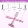 Nail Magnet Set, Upgraded 5 in 1 Multi-Function Nail Magnet Pens with Silicone Protective Case, Magnetic Nail Polish Magnet Wand for Nails Cat Eye Nail Design Tools Nail Art Accessories