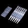 E-lishine 3 ml Transparent Twist Pens Empty Nail Oil Pen with Brush Tip,Lip Gloss Container Applicators Growth Liquid Tube,Set of 5