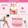 Anti Cellulite Body Slimming Cream 8.8oz &amp; Massager and Remover Brush Mitt (Slimming Cream + Massager)