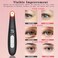 Eye Lift Wand, 3 in 1 Vibrating 98&deg;F to 113&deg;F LCD Eye Massager for Dry Eyes, Dark Circles and Puffiness, Face &amp; Neck Lifting Tool for Fine Lines and Wrinkles, Black