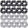 WILLBOND 20 Pcs Sport Hair Scrunchies Gifts Sports Scrunchy Elastic Silk Satin Scrunchies Hairband Ponytail Holder for Women Player Team Accessories(Volleyball)