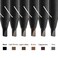 5pcs/pack Brow Pencil Pull Cord Peel-off Eyebrow Pencils Waterproof Long Lasting Microblading Eyebrow Pen for Marking, Filling, Outlining Gray