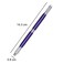 1 Piece 3 in 1 Dual-head Manual Tattoo Fog Eyebrow Micro blading Pen Manual Tattoo Microblading Pen for Makeup Supplies (Without Microblading Pens, Purple)