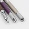 1 Piece 3 in 1 Dual-head Manual Tattoo Fog Eyebrow Micro blading Pen Manual Tattoo Microblading Pen for Makeup Supplies (Without Microblading Pens, Purple)