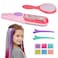 Girls Hair Chalk Salon Kit Washable Hair Styling Accessories Temporary Colour Hair Chalk Dye Tool for Kids, Hair Art Set with Hair Chalk, Hair Styling Kit for Girls Toys Gifts