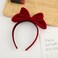 Halloween Bow Headband for Women,Bowknot Headband Party Decoration Headdress Cosplay Costume Headwear