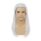 White Straight Wigs for Men Long White Male Hair Halloween Cosplay Anime Wigs